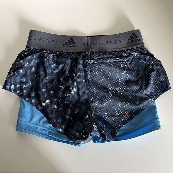 NWOT adidas By Stella McCartney Run Two-In-One Printed Short - Picture 11 of 16